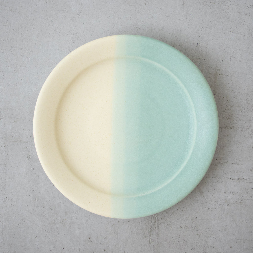 Awabi ware 二彩８寸平皿［期間限定販売］