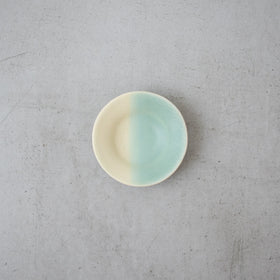 Awabi ware 二彩丸豆皿［期間限定販売］