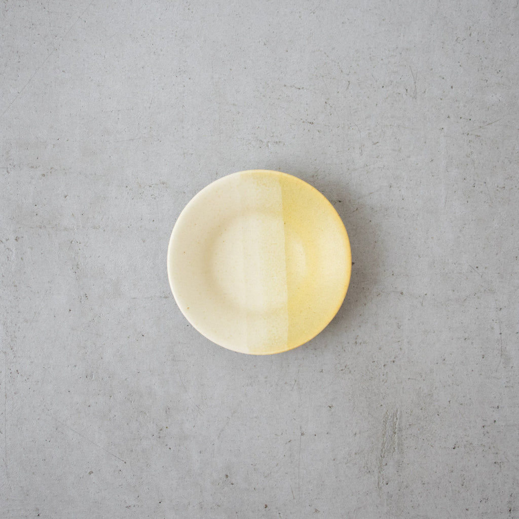 Awabi ware 二彩丸豆皿［期間限定販売］