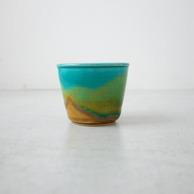 Awabi ware 二彩蕎麦猪口・大［期間限定販売］