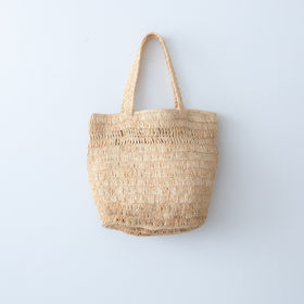 AMPIANA Line tote bag ナチュラル［期間限定販売］