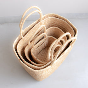 AMPIANA Marche bag ナチュラル［期間限定販売］