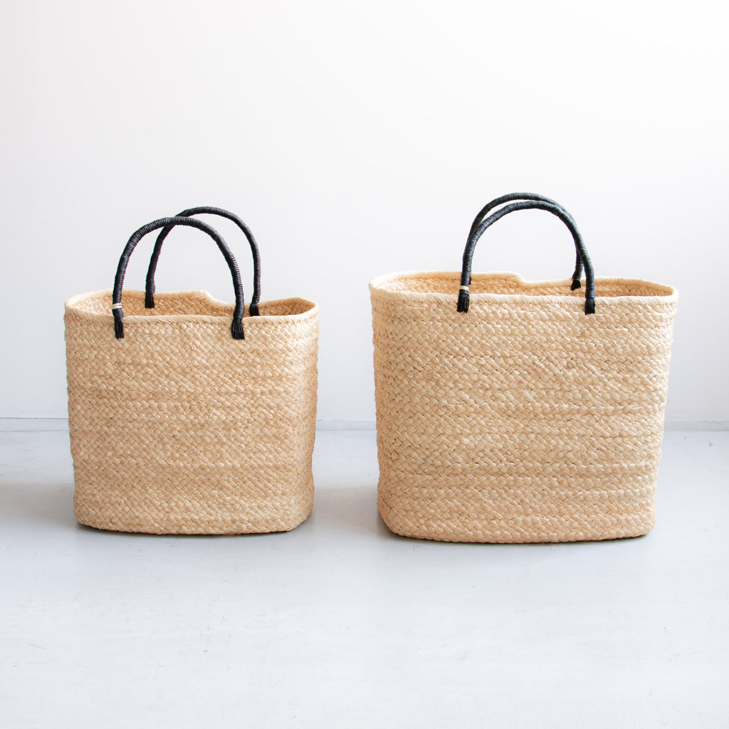 AMPIANA Marche bag Handle Color ブラック［期間限定販売］