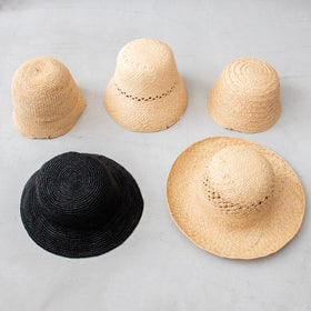 AMPIANA Raffia hat［期間限定販売］