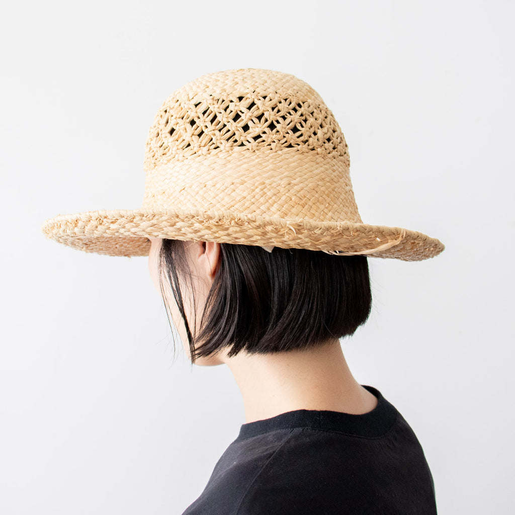 AMPIANA Raffia hat［期間限定販売］