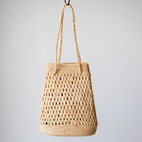 AMPIANA Bucket bag ナチュラル［期間限定販売］