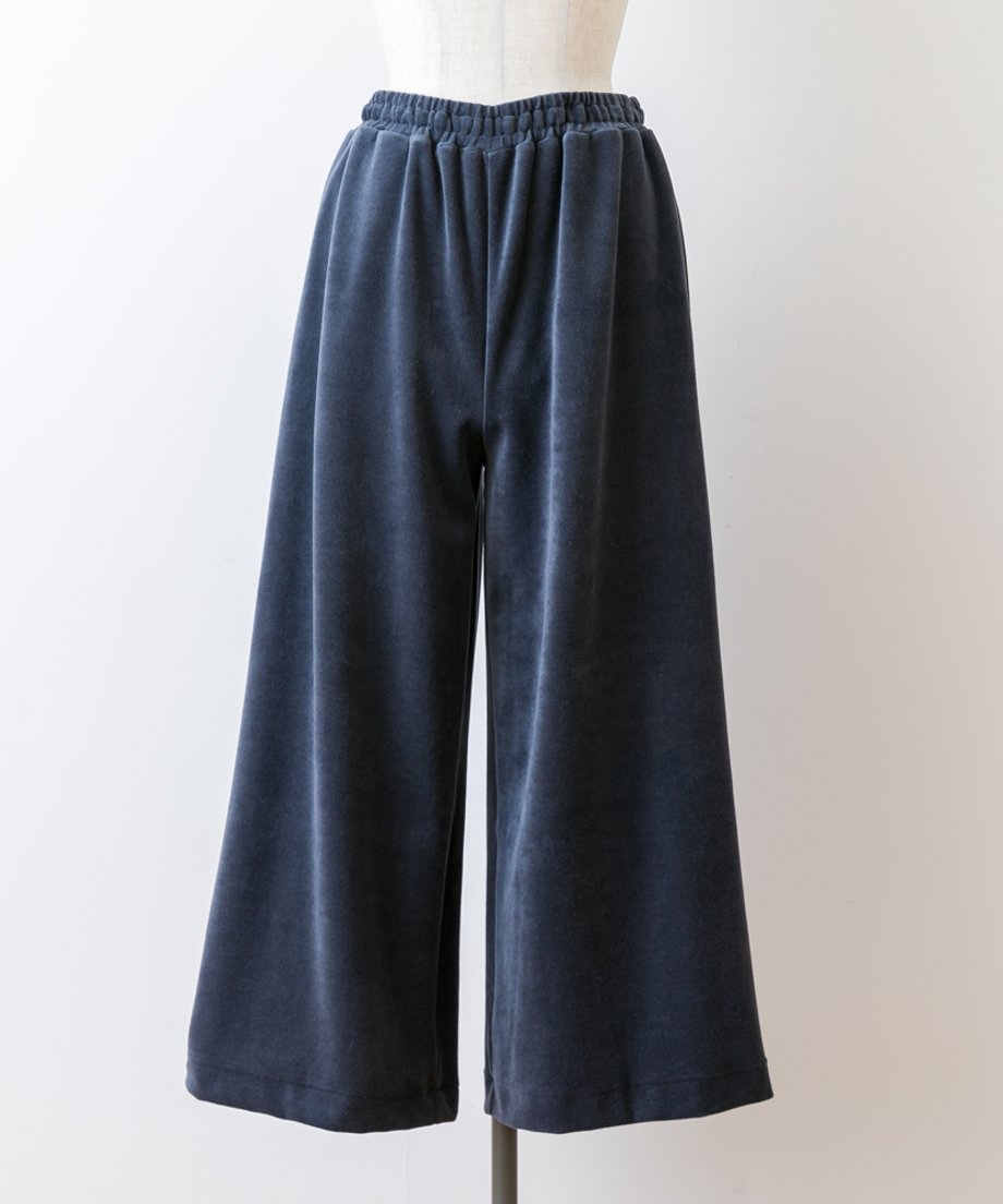 fruits of life ベロアワイドパンツ［期間限定販売］