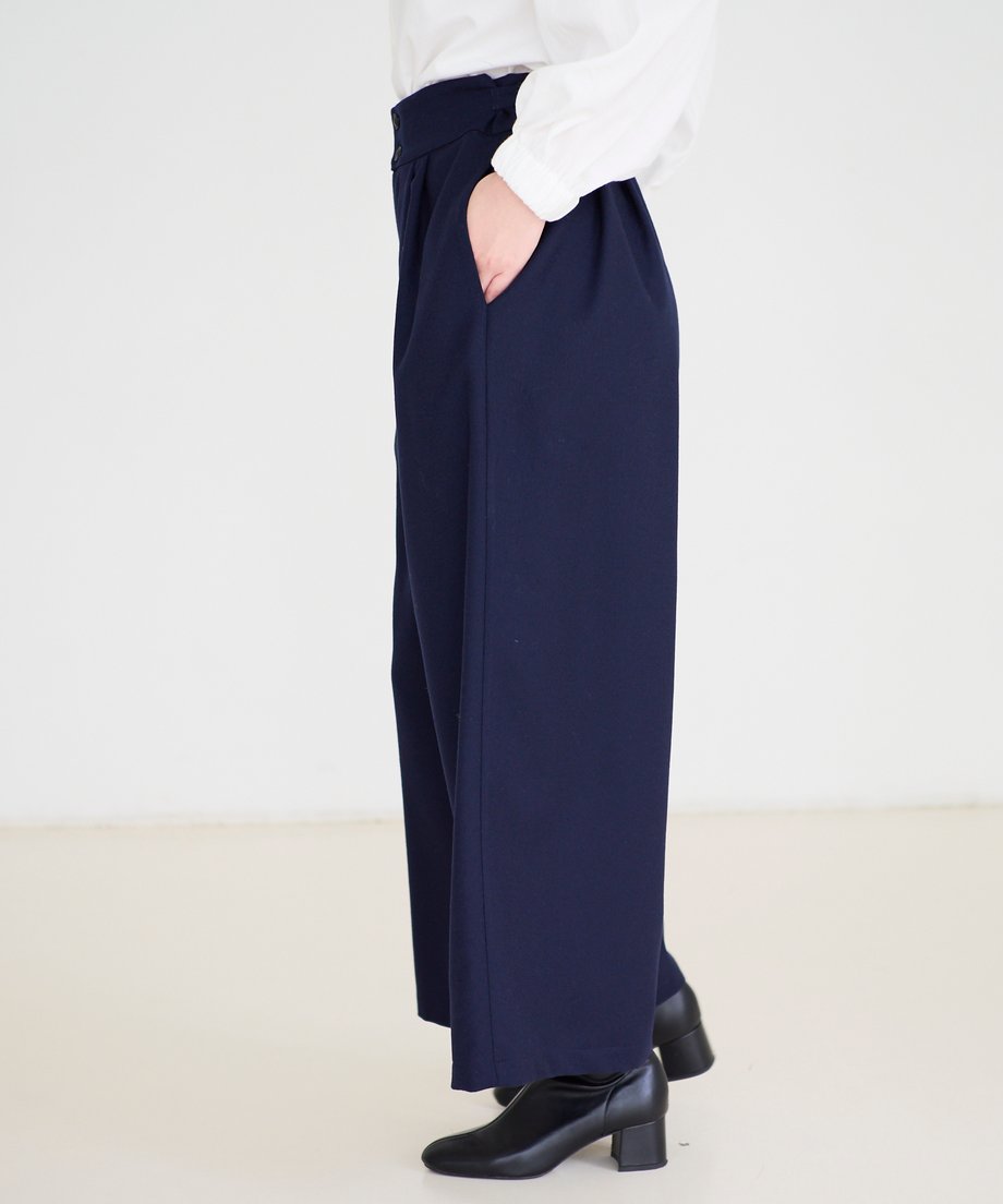 fruits of life ウールタックパンツ［期間限定販売］