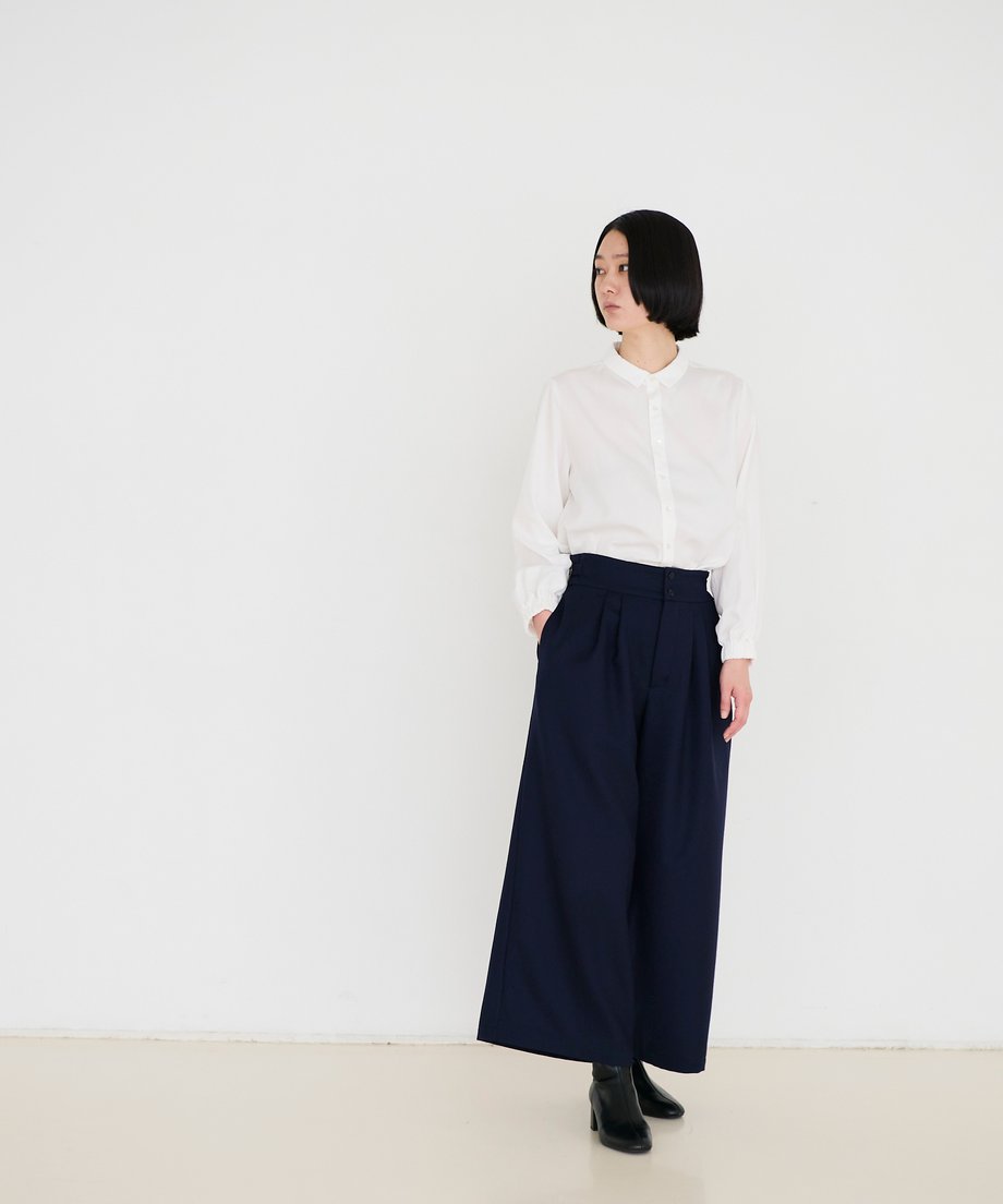 fruits of life ウールタックパンツ［期間限定販売］