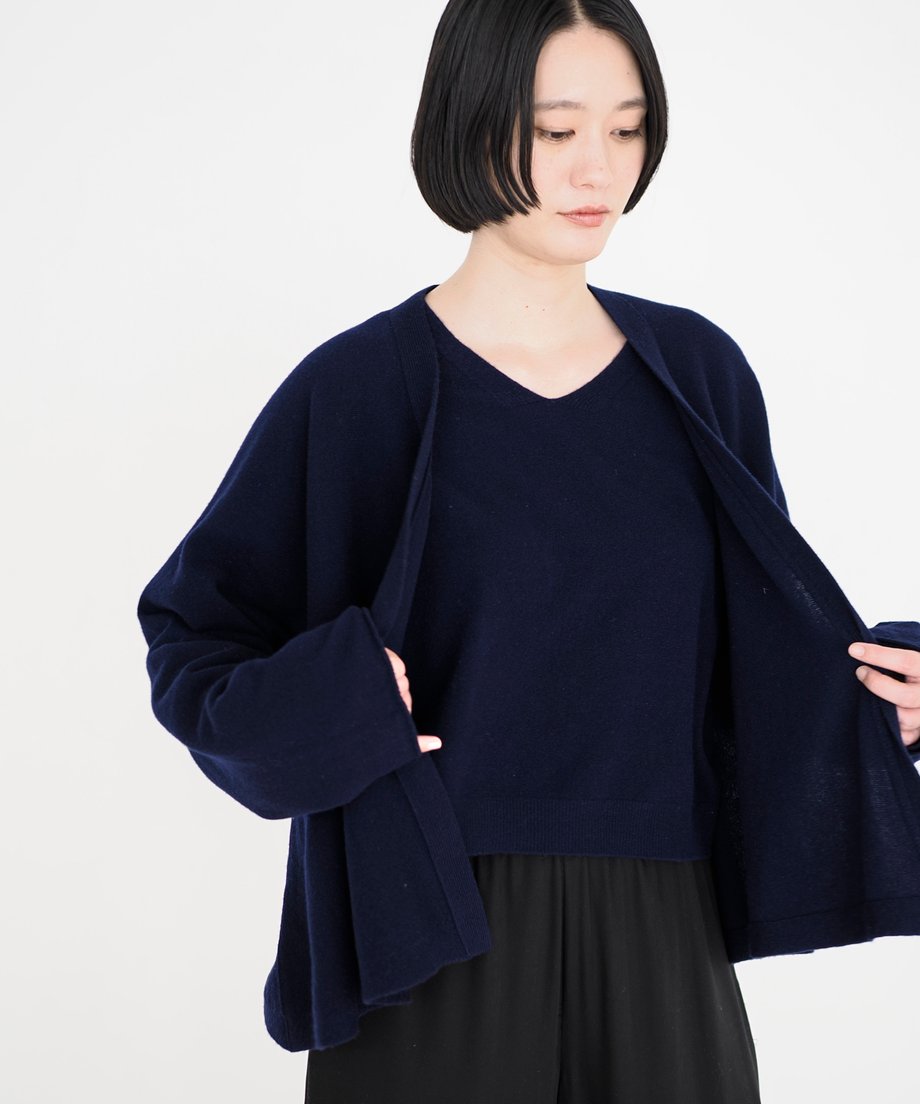 fruits of life Vネックニット［期間限定販売］