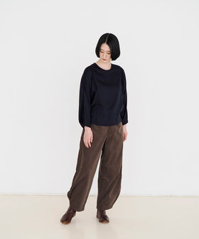 fruits of life コーデュロイバレルパンツ［一部期間限定販売］