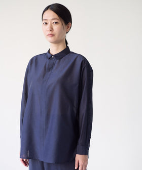 fruits of life ラウンドカラーシャツ ［一部期間限定販売］