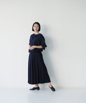 fruits of life ラグランギャザーブラウス［期間限定販売］