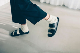 HOKOS BLISS cashmere “mochi” socks リバーシブル［期間限定販売］