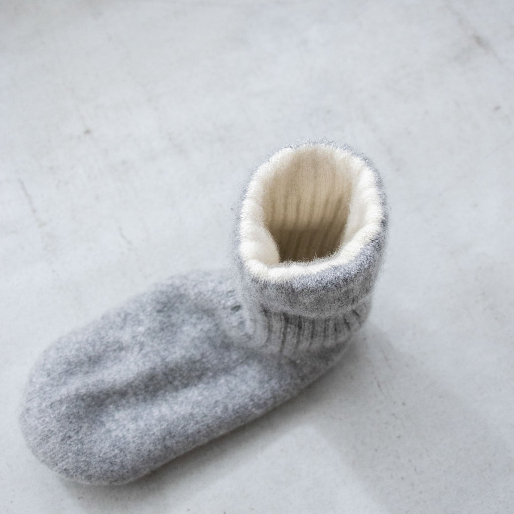 HOKOS BLISS cashmere “mochi” socks リバーシブル［期間限定販売］