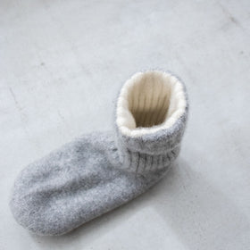 HOKOS BLISS cashmere “mochi” socks リバーシブル［期間限定販売］