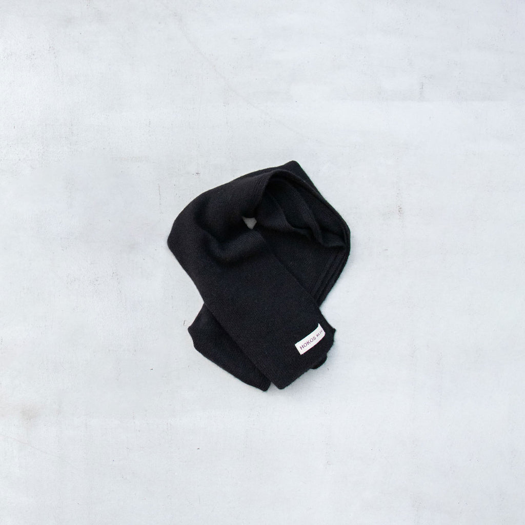 HOKOS BLISS Cashmere mini stole ブラック［期間限定販売］