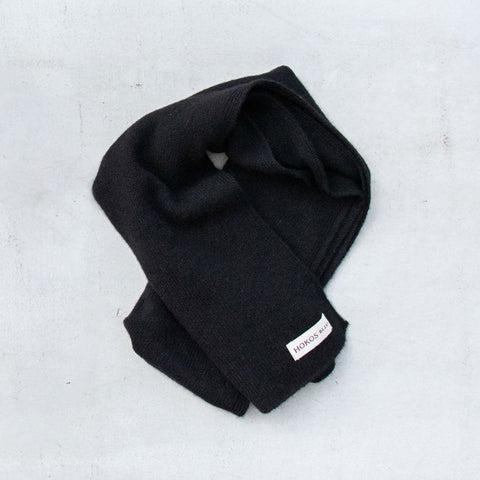 HOKOS BLISS Cashmere mini stole ブラック［期間限定販売］