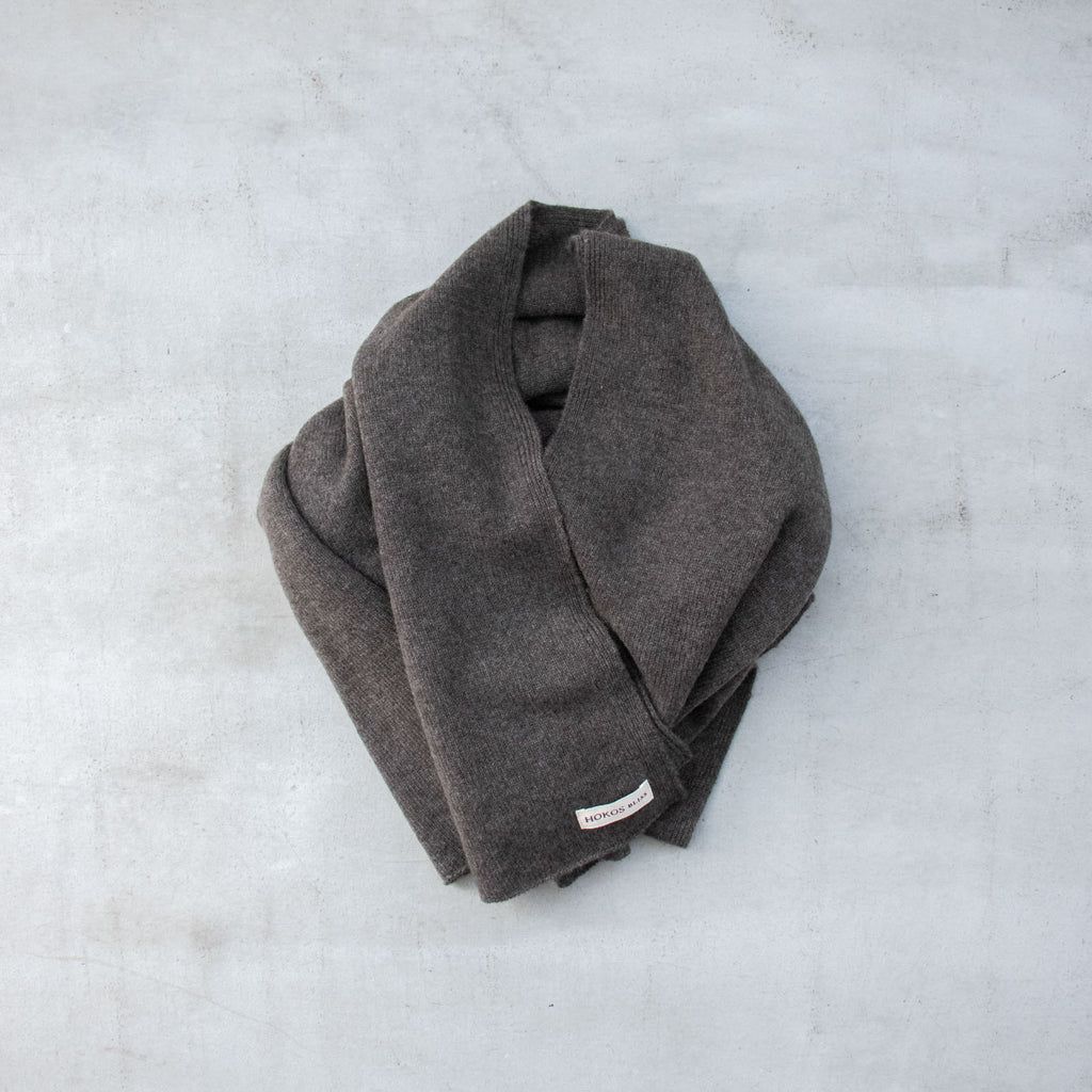 HOKOS BLISS Cashmere blanket stole コーヒー［期間限定販売］