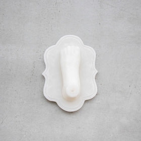 HOKOS Les premier pas（足形キャンドル）ホワイト［期間限定販売］