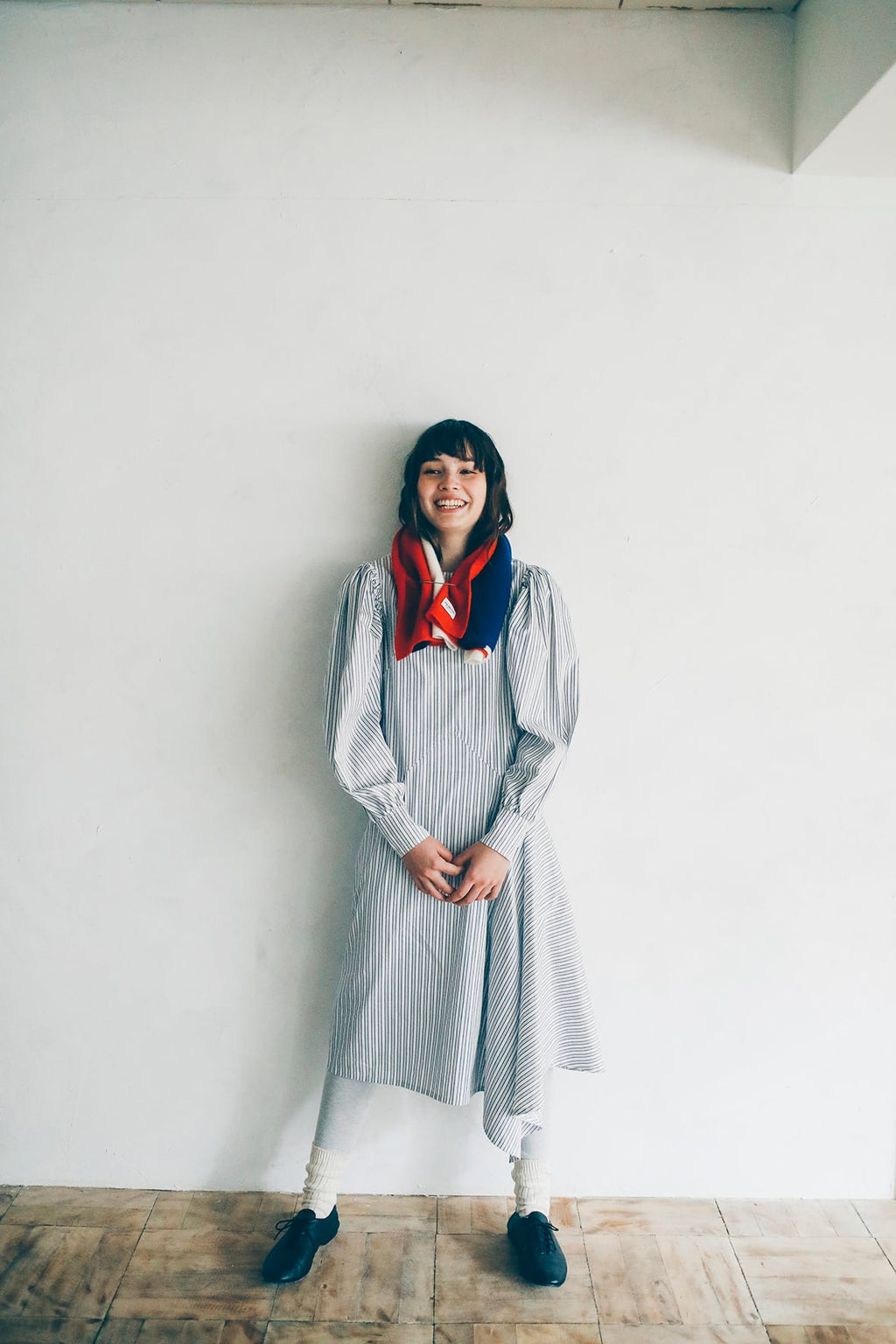 HOKOS Cashmere multi blanket トリコロール［期間限定販売］