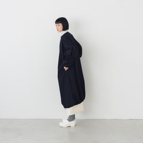 【SALE】 Honnete タックスリーブ オーバーフィットコート ブラック