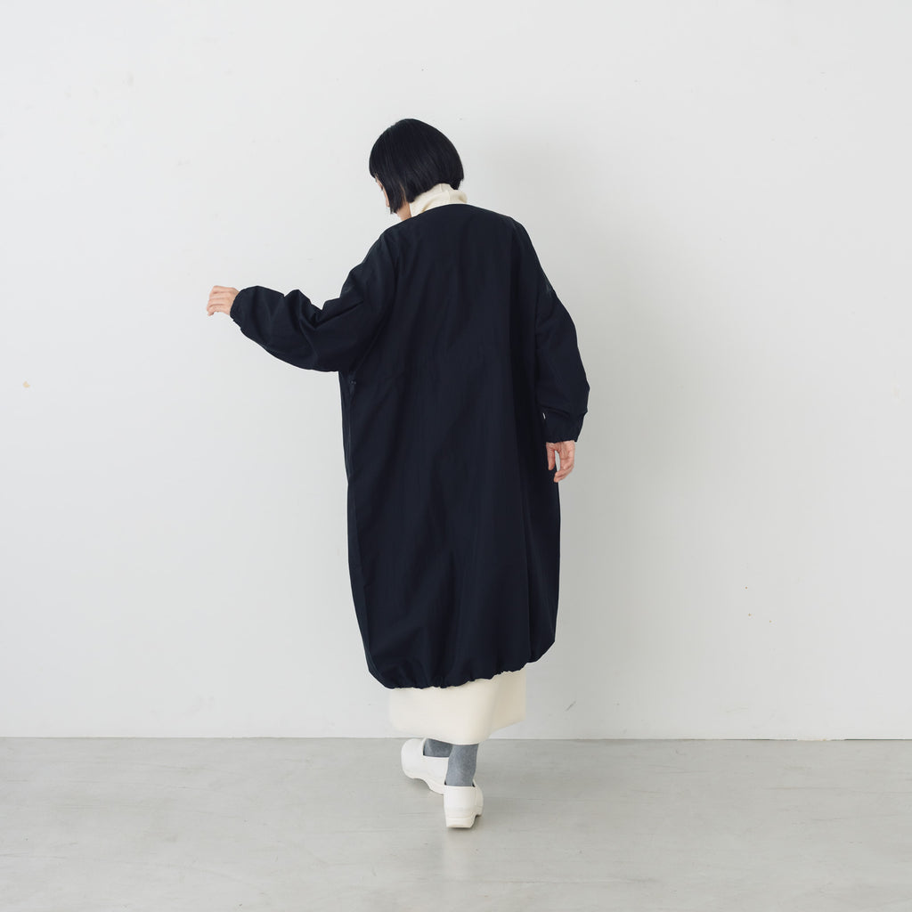 【SALE】 Honnete タックスリーブ オーバーフィットコート ブラック