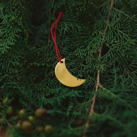 fog linen work ホリデーオーナメント 月のオーナメント