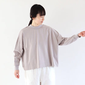pot and tea スクエア長袖カットソー［期間限定販売］
