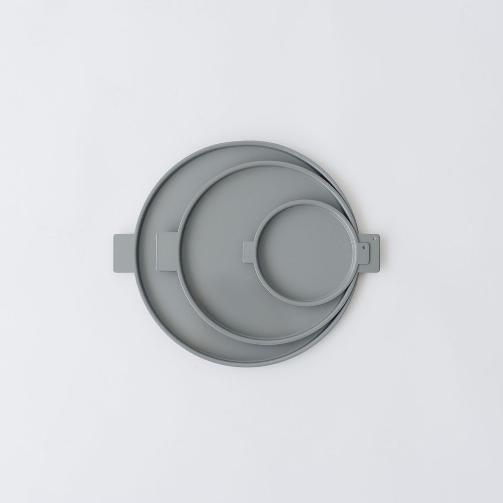 yumiko iihoshi porcelain カラード アルミトレー ラウンド