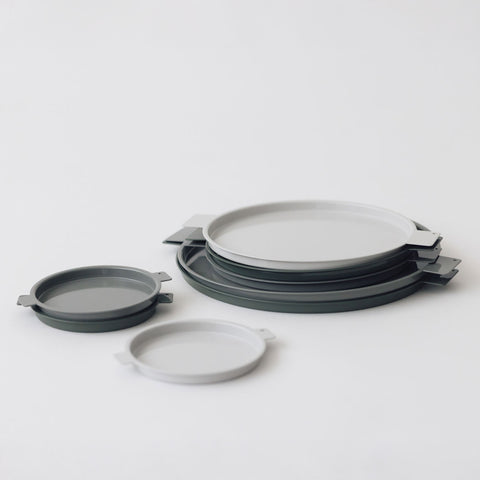 yumiko iihoshi porcelain カラード アルミトレー ラウンド