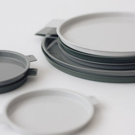 yumiko iihoshi porcelain カラード アルミトレー ラウンド