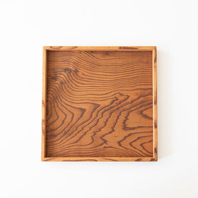 工房イサド 杉の角盆