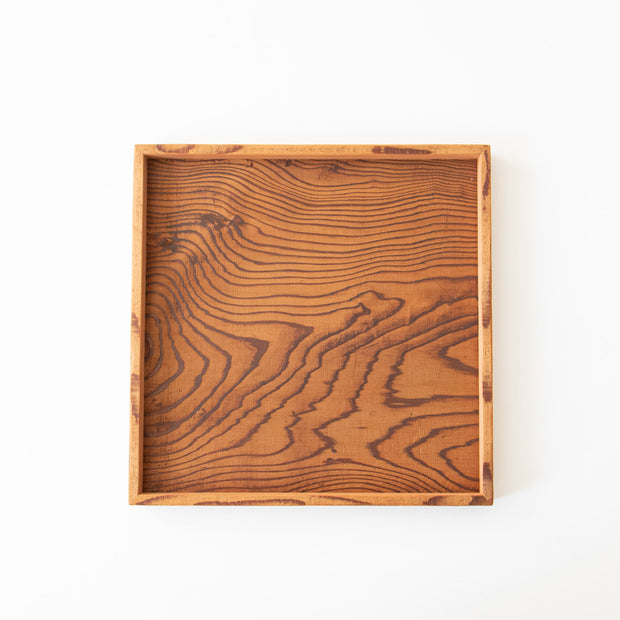 工房イサド 杉の角盆