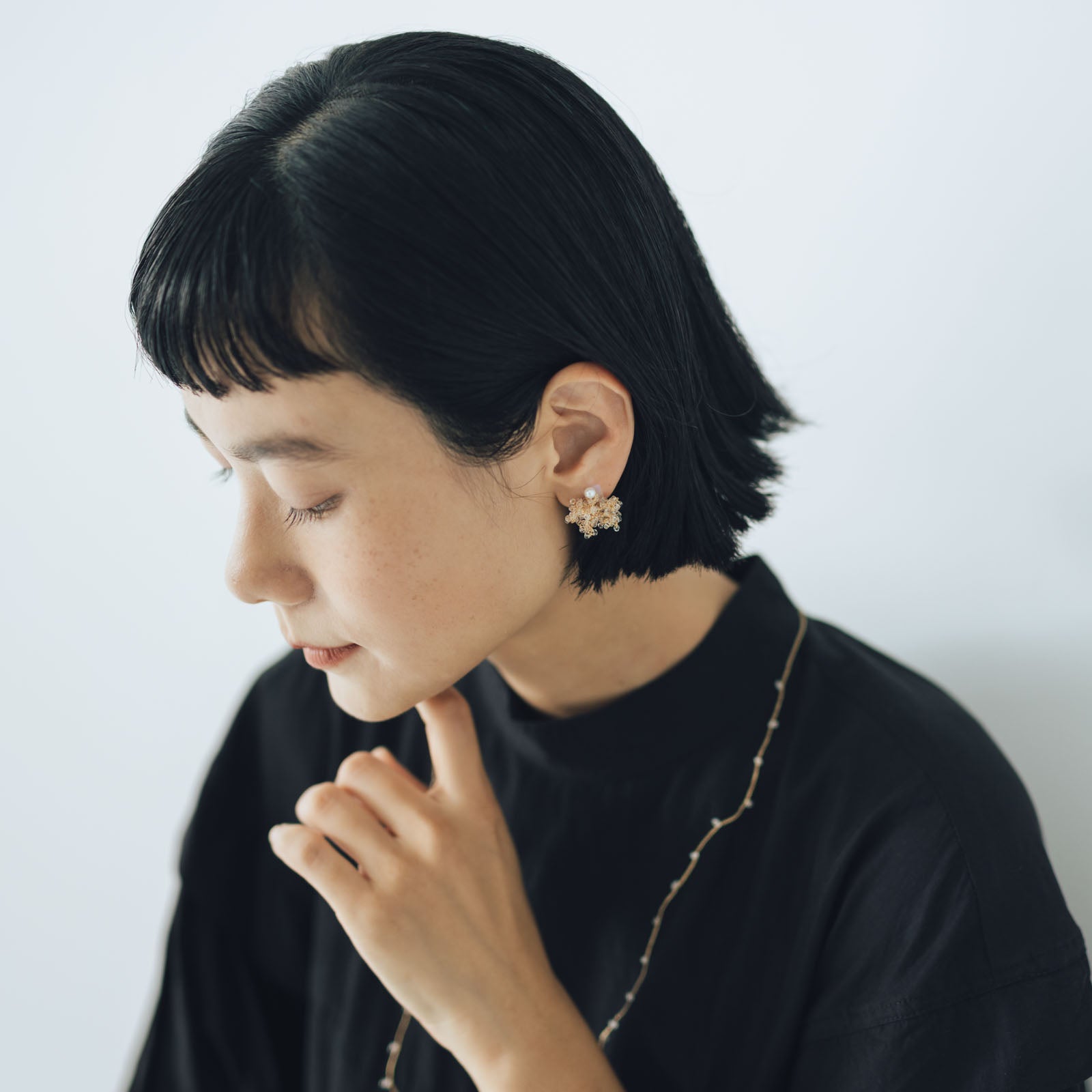 別注】くらすこと × FUA accessory 始まりの時 ピアス［予約／12月下旬お届け予定］｜くらすこと オンラインストア