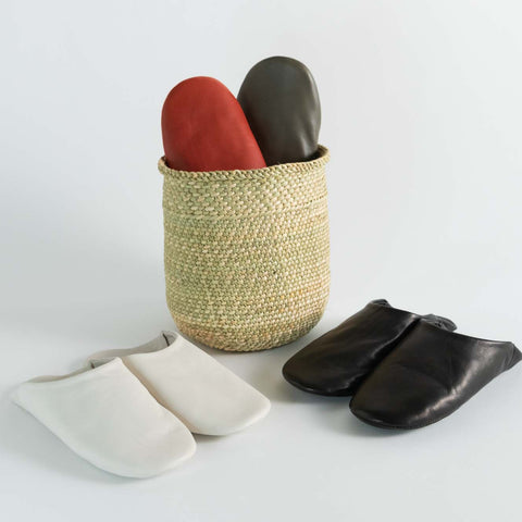 warang wayan 山羊革バブーシュ