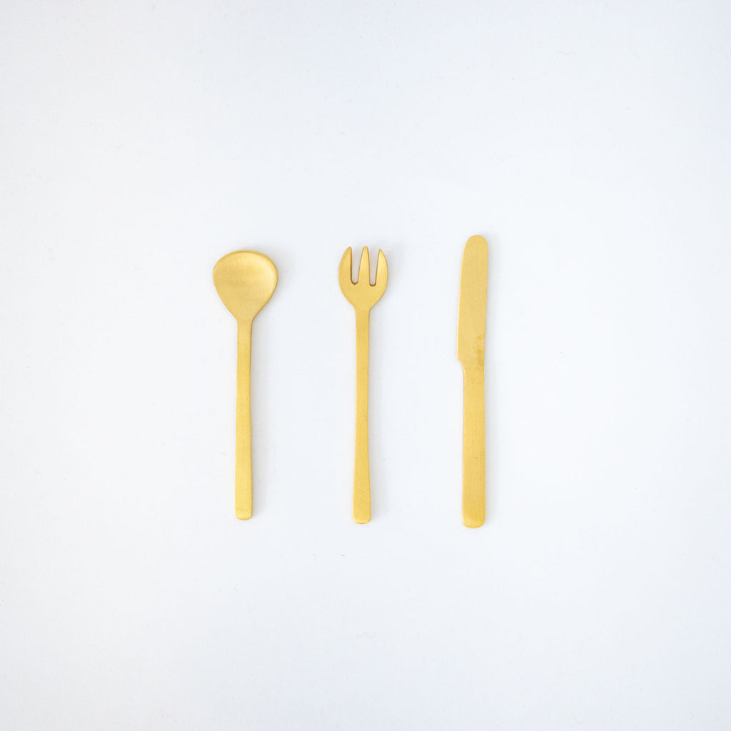 fog linen work ブラス カトラリー