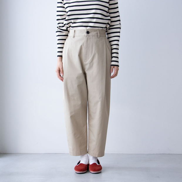 nicholson & nicholson パンツ SAND-GABA