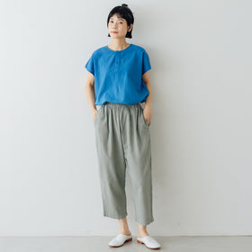 ヂェン先生の日常着 クロップドパンツ