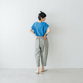 ヂェン先生の日常着 クロップドパンツ