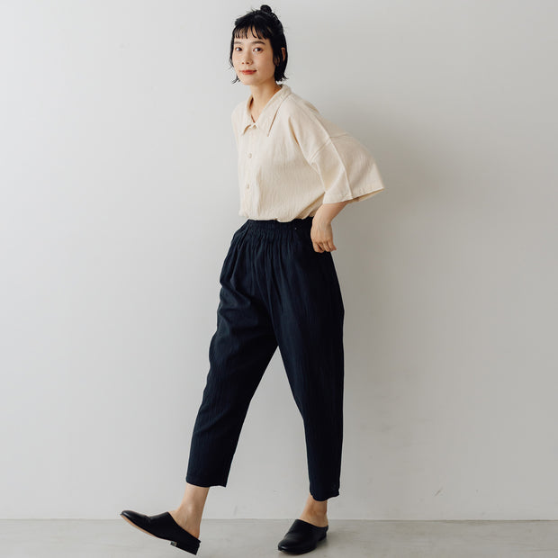 ヂェン先生の日常着 クロップドパンツ