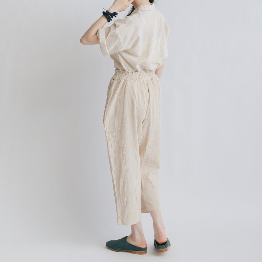 ヂェン先生の日常着 クロップドパンツ