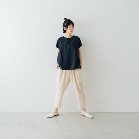 ヂェン先生の日常着 クロップドパンツ