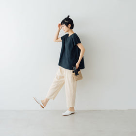 ヂェン先生の日常着 クロップドパンツ