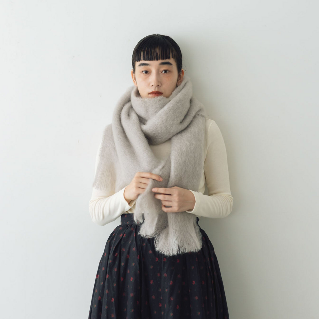 CINQ モヘアストール