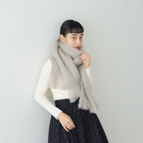 CINQ モヘアストール