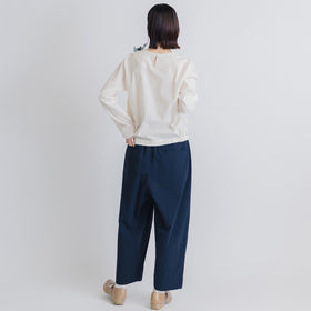 F/style 亀田縞のブラウス