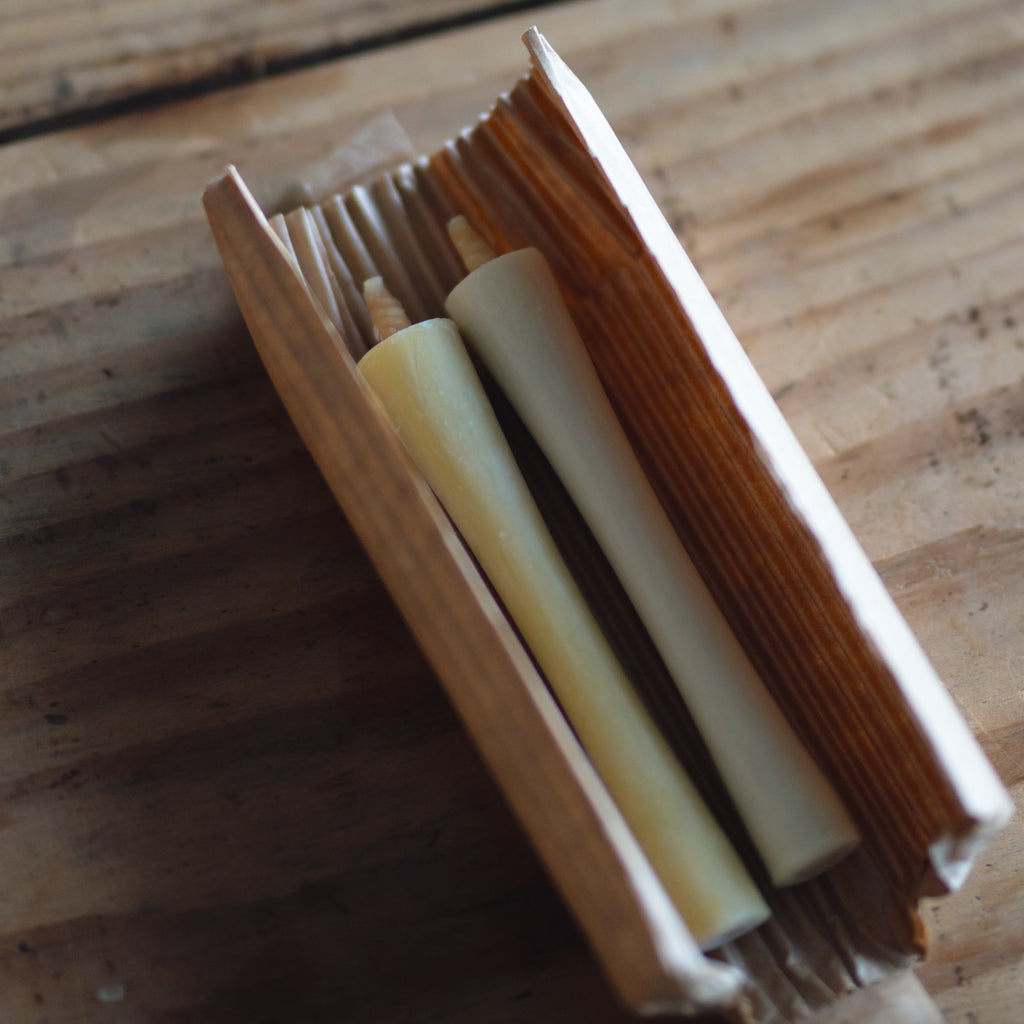 F/style はぜ蝋燭と和蝋燭の燭台