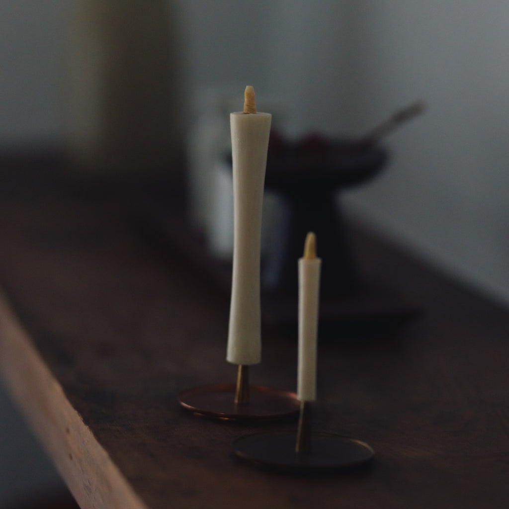F/style はぜ蝋燭と和蝋燭の燭台