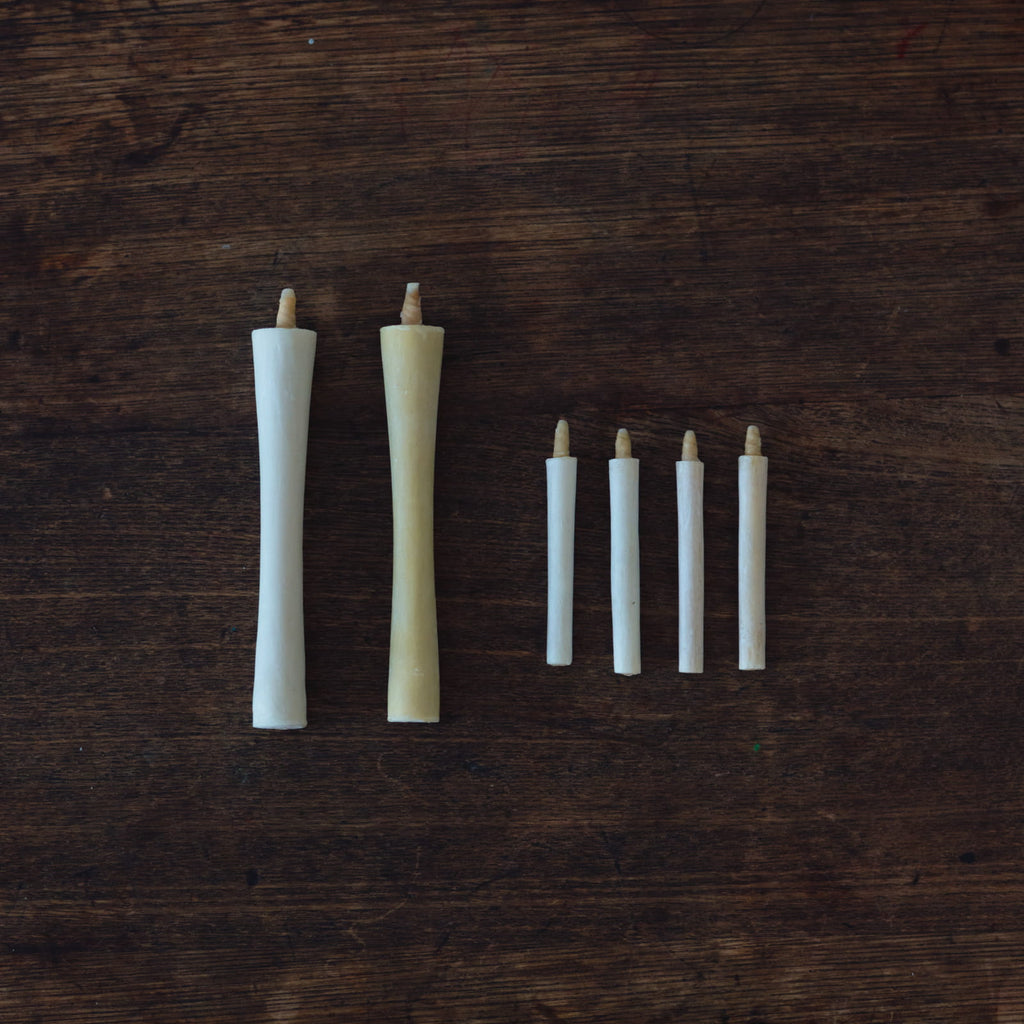 F/style はぜ蝋燭と和蝋燭の燭台